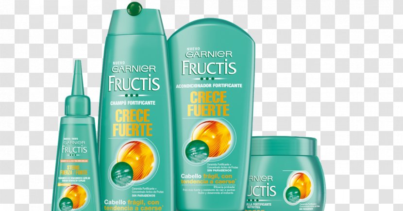 Garnier Fructis Grow Strong Shampoo Hair Loss - Regression Transparent PNG
