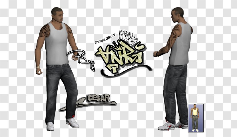 Grand Theft Auto: San Andreas Auto V Multiplayer Vice City III - Sportswear - Outerwear Transparent PNG