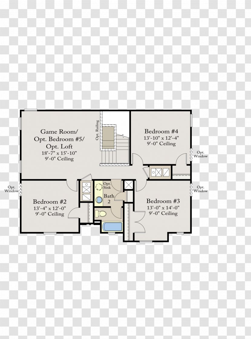 Floor Plan Angle Square - Text Transparent PNG