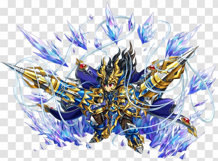 Brave Frontier Enemy Rahgan Offensive Spear - Game - Icicles Transparent PNG