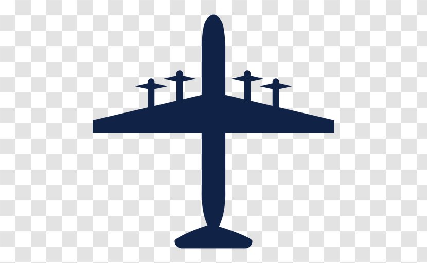 Airplane Symbol - Fighter Aircraft - Cross Transparent PNG
