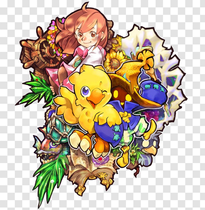 Final Fantasy Fables: Chocobo Tales Chocobo's Dungeon Concept Art - Video Game - Roleplaying Transparent PNG