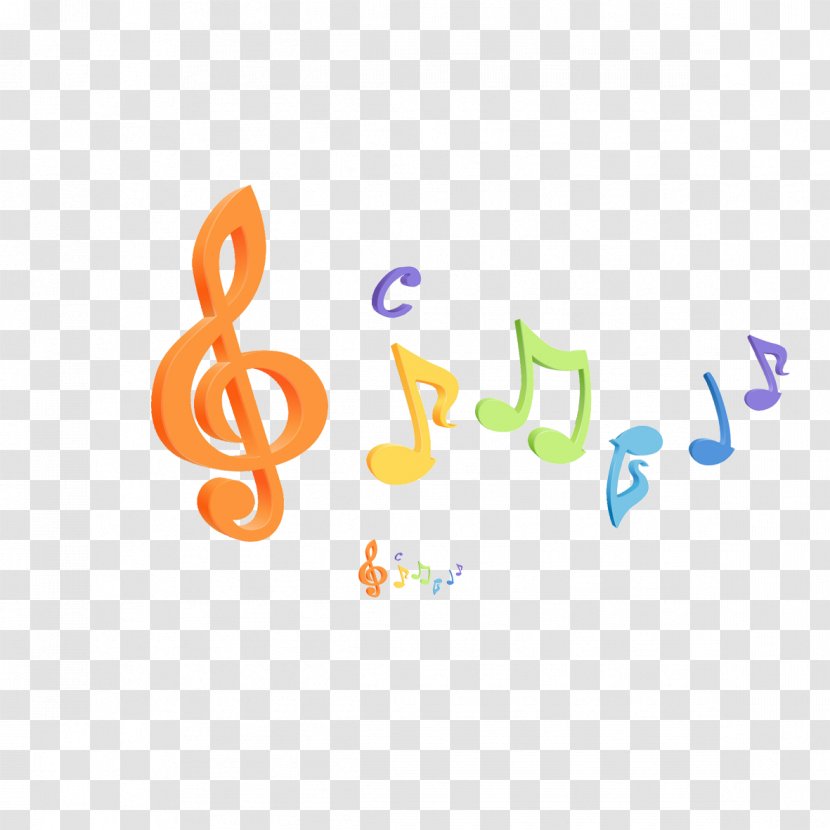 Musical Note Staff Notation - Silhouette - Stereo Notes Transparent PNG