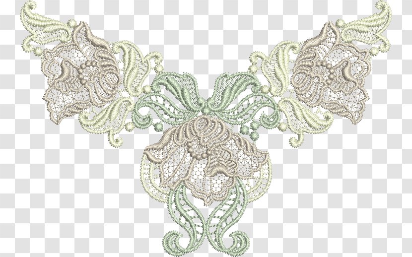 Embroider Now Embroidery Pattern - Lace Transparent PNG
