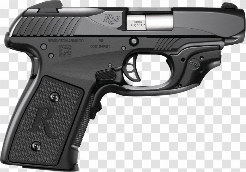 Remington R51 Model 51 9×19mm Parabellum Handgun Pistol - Semiautomatic Transparent PNG