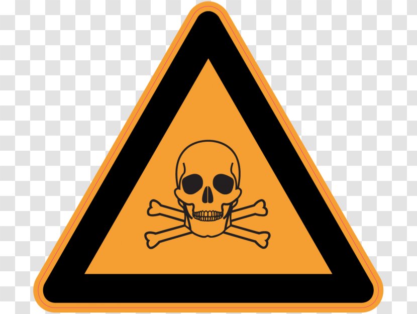 Poison CMR-stoffer Warnzeichen Chemical Substance Hazard - Triangle - Triskel Transparent PNG