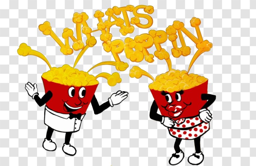 What's Poppin Italian Ice Restaurant Cuisine Smiley - Popcorn - Cinema Transparent PNG