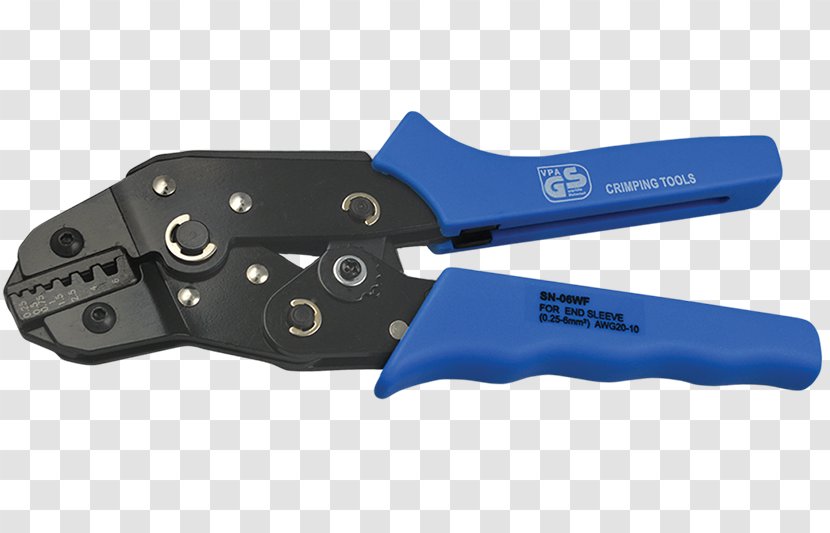 Crimp Wire Stripper Diagonal Pliers Tool - Utility Knives - Crimping Transparent PNG