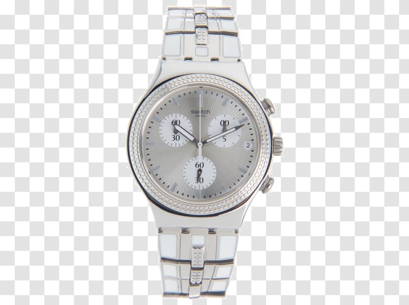 Silver Watch Strap Product Design - Circular Fringe Transparent PNG