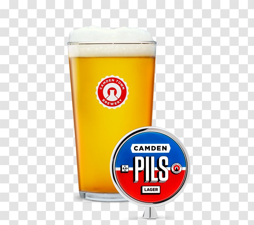 Beer Pilsner Lager Camden Town Ale - London Borough Of Transparent PNG