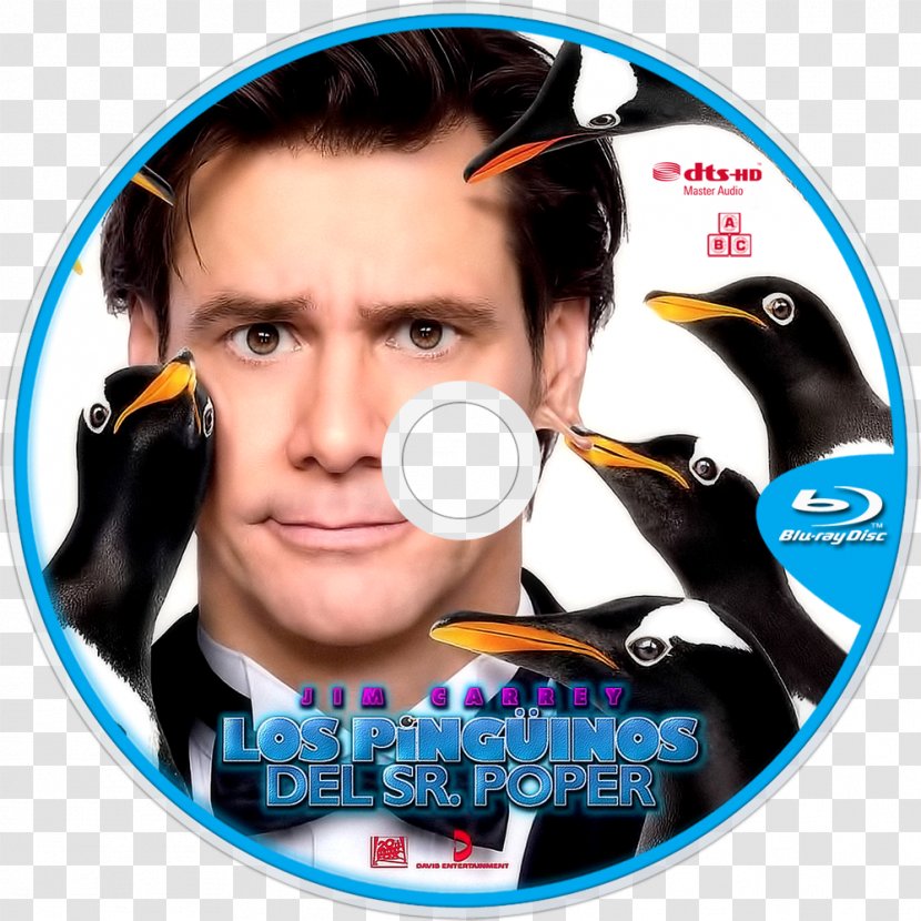 Jim Carrey Mr. Popper's Penguins Tom Popper Film Producer - Journey 2 The Mysterious Island - Mr Penguin Transparent PNG
