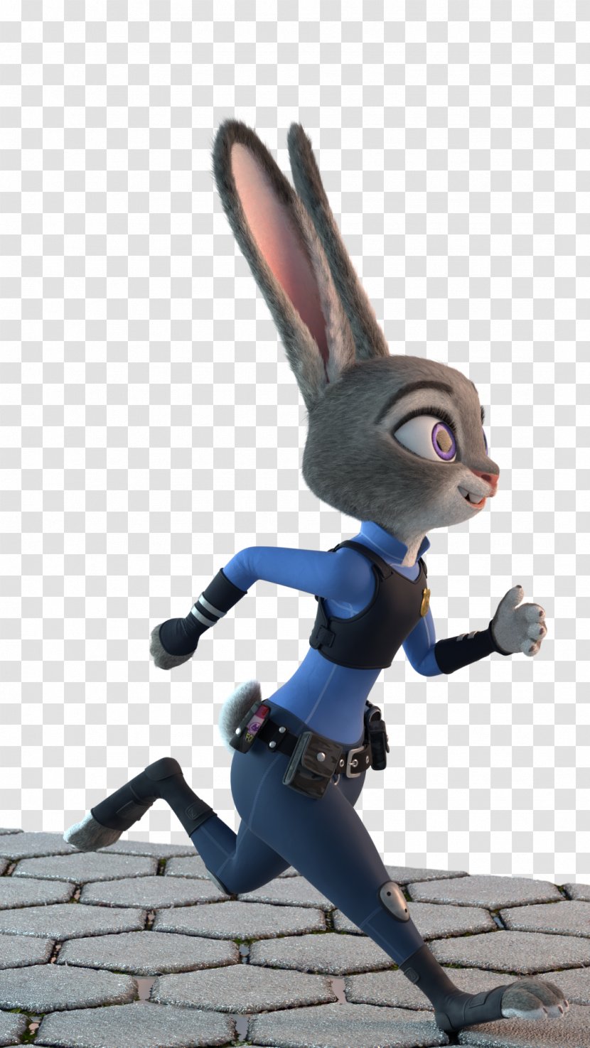 Lt. Judy Hopps Rabbit Rendering Transparent PNG