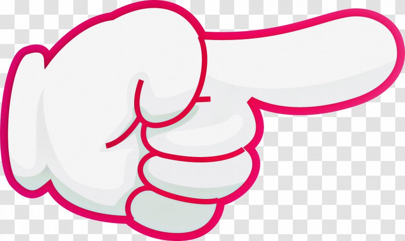 Finger Arrow Transparent PNG