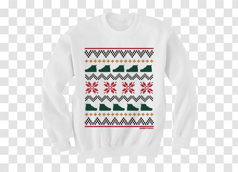 Sweater Christmas Jumper T-shirt Sleeve Crew Neck Transparent PNG