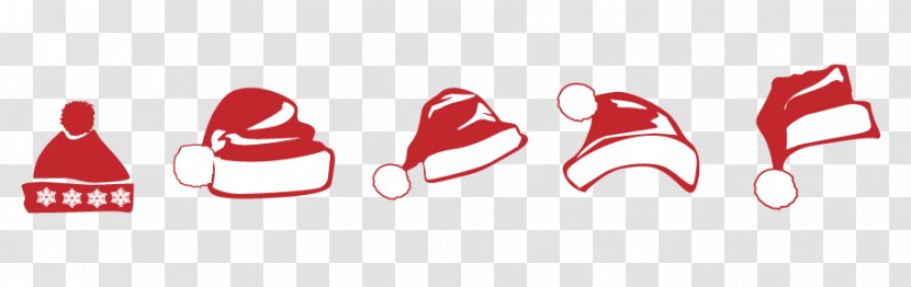 Santa Claus Christmas Tree Silhouette - Footwear - Hats Transparent PNG