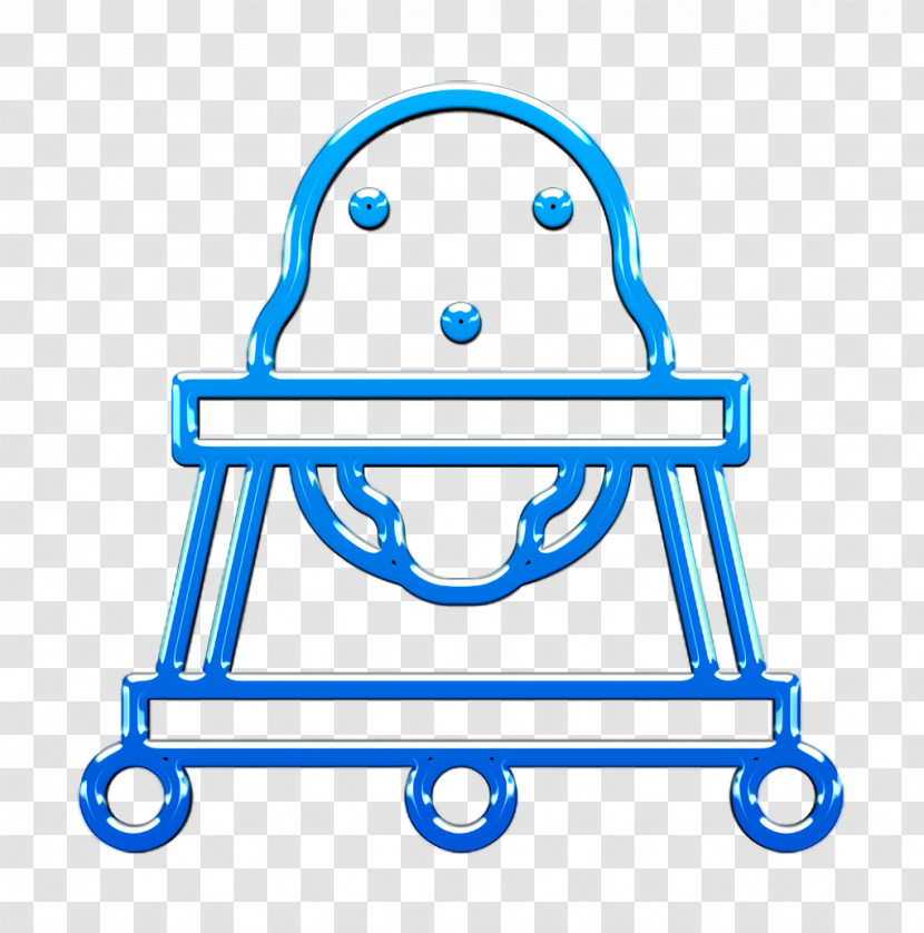 Baby Walker Icon Kid And Baby Icon Baby Shower Icon Transparent PNG