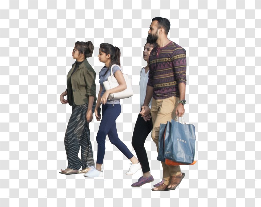 Walking Clip Art - Bag - Group Transparent PNG