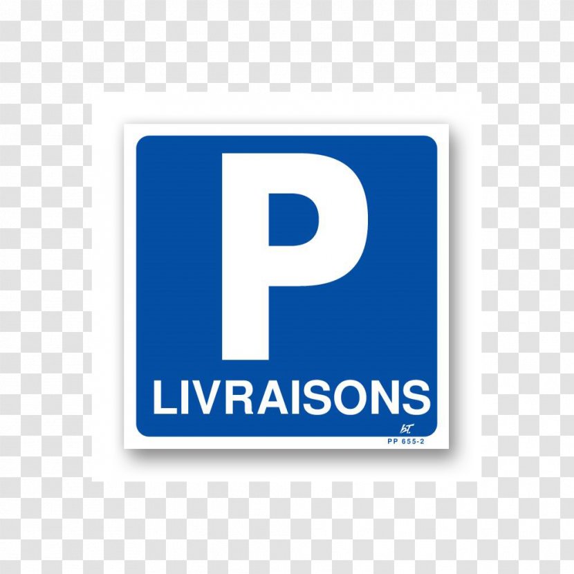Pyrzycka Szybka Dycha Backer OBR Car Park Traffic Sign Parking Delivery - Blue - Panneau Transparent PNG