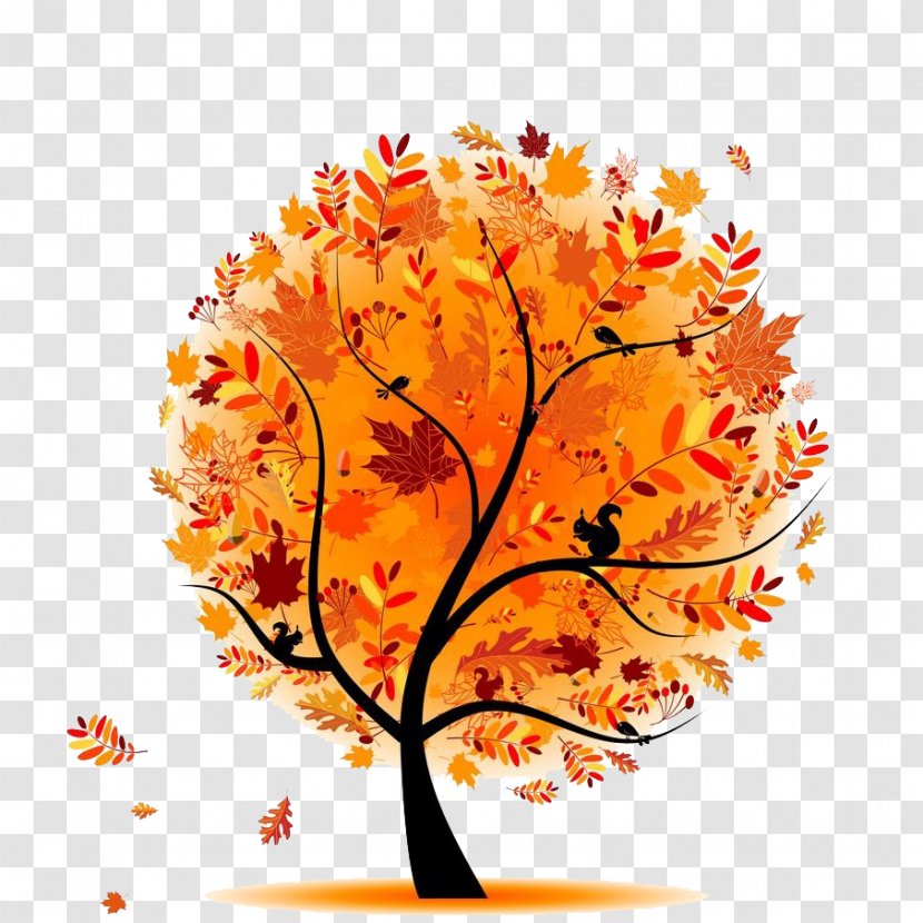 Autumn Tree Clip Art - Maple Transparent PNG
