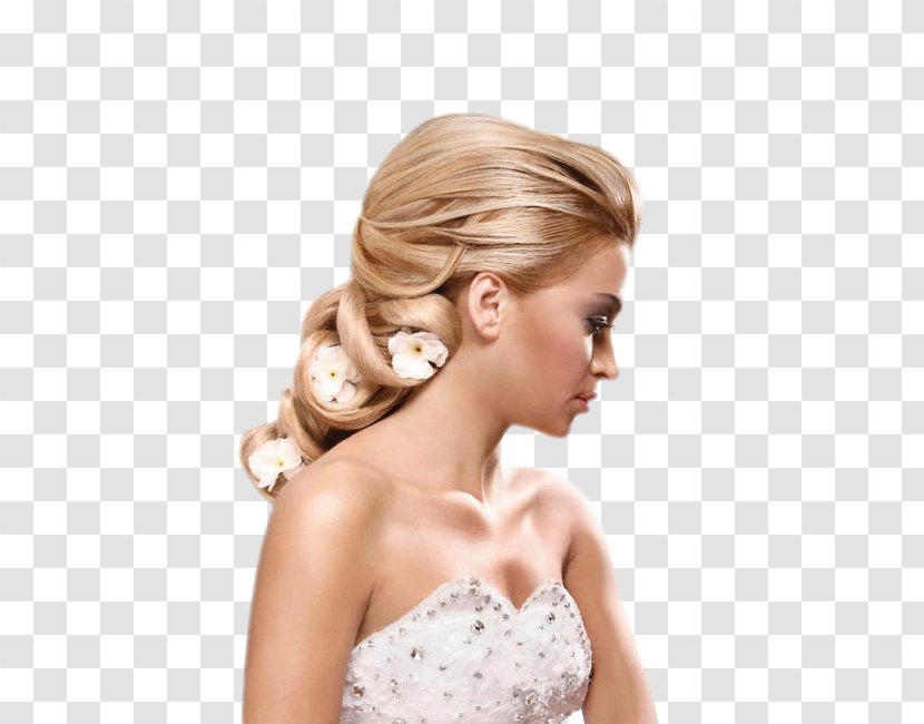 Hairstyle Artificial Hair Integrations Updo Wedding - Heart Transparent PNG