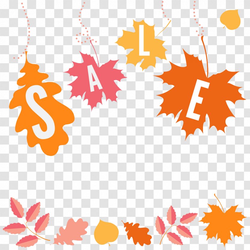 Maple Leaf Autumn Color - Yellow - Leaves Background Image Transparent PNG