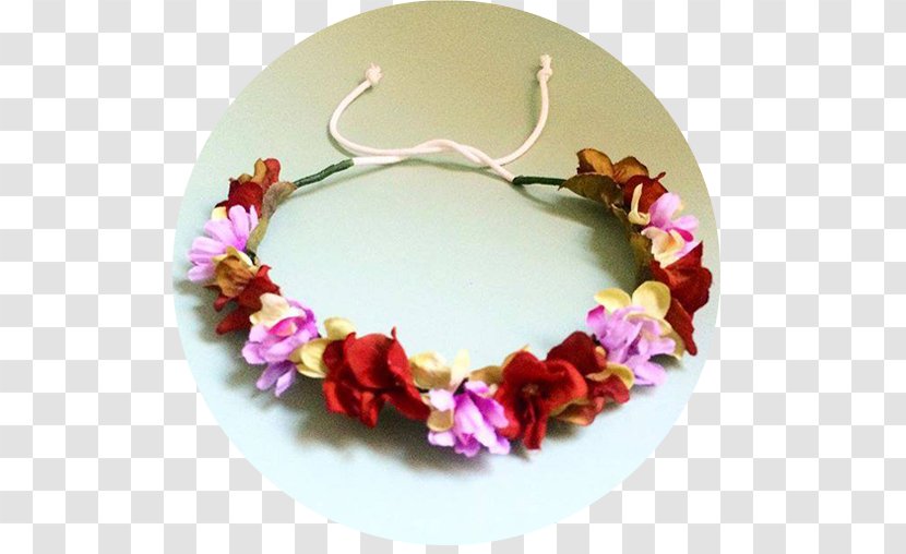 Jewellery Lei Magenta Clothing Accessories Hair - Petal - Small Red Flowers Transparent PNG