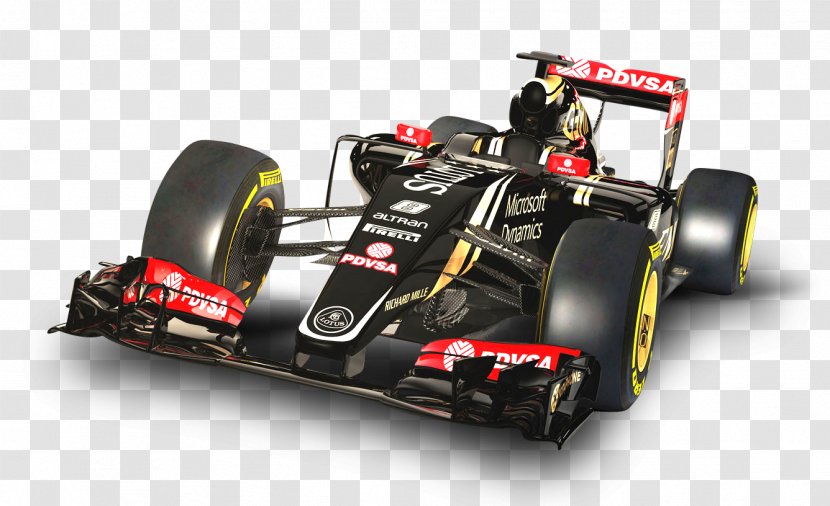 Lotus Cars 2015 FIA Formula One World Championship F1 E23 Hybrid - Red Car Transparent PNG