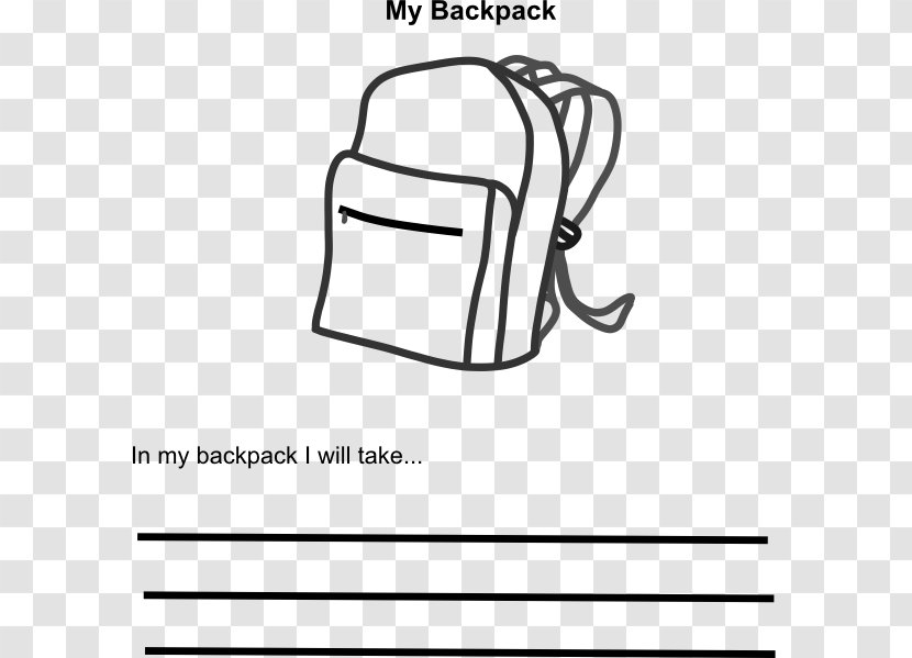 Coloring Book School Classroom Backpack Child - Logo Transparent PNG
