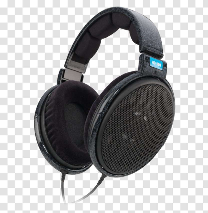 Sennheiser HD 600 Headphones Audiophile High Fidelity Transparent PNG