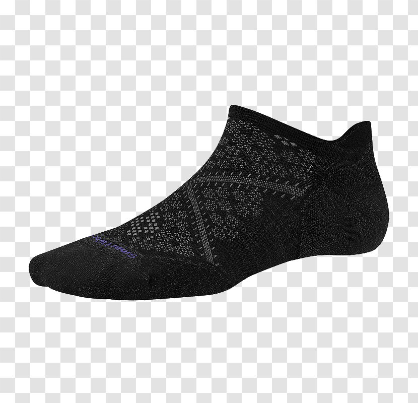 Sock Boot Shoe Walking Knee Highs - Black - Female Running Transparent PNG