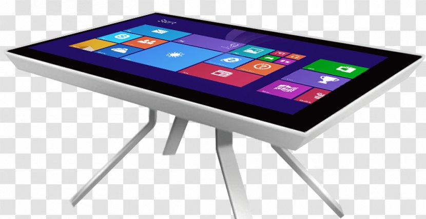 Display Device Table Computer Touchscreen Microsoft Surface - Coffee Tables - Top 10 Laptop Computers Touch Screen Transparent PNG
