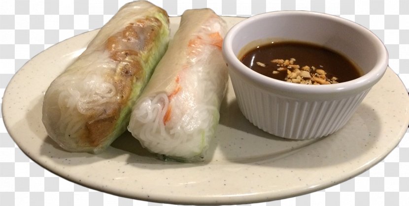 Spring Roll Pho Vietnamese Cuisine Dish Food - Tableware - Aston Matthews Transparent PNG