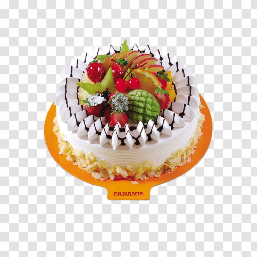 Fruitcake Chocolate Cake Torte Birthday Bakery - Dish - Holiday Transparent PNG