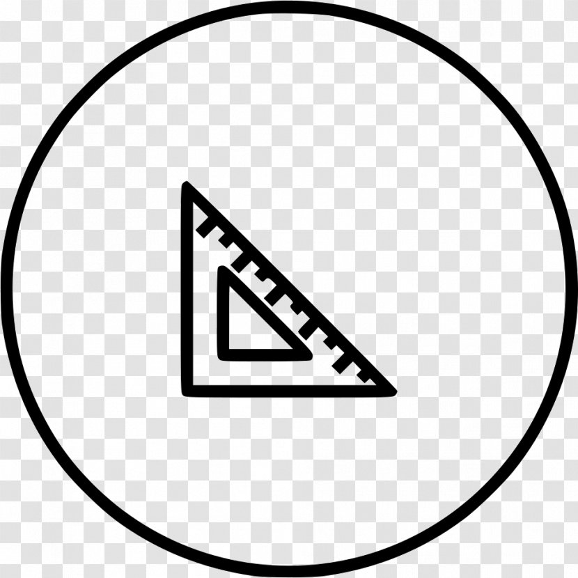 Set Square - Symbol - Triangle Transparent PNG