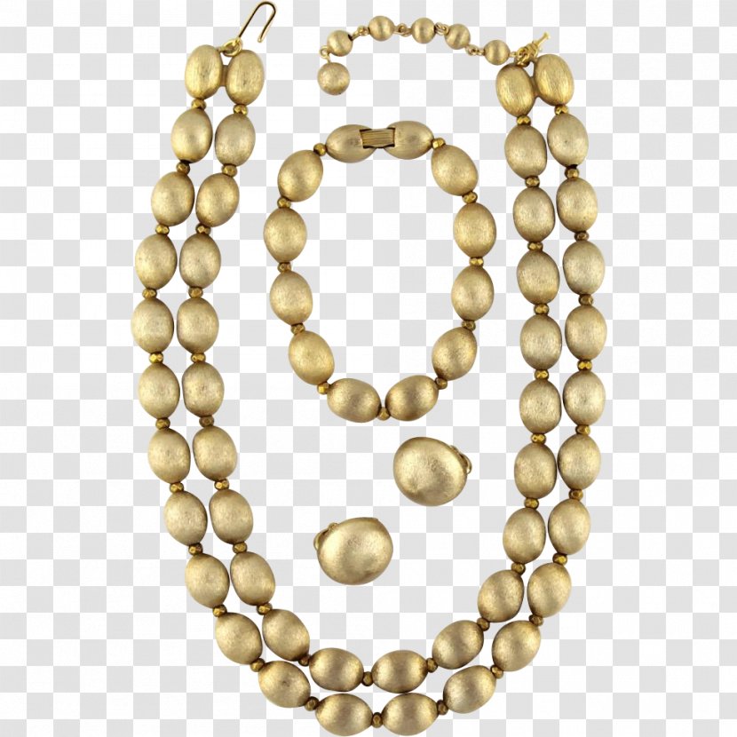 Necklace Earring Pearl Parure Jewellery Transparent PNG