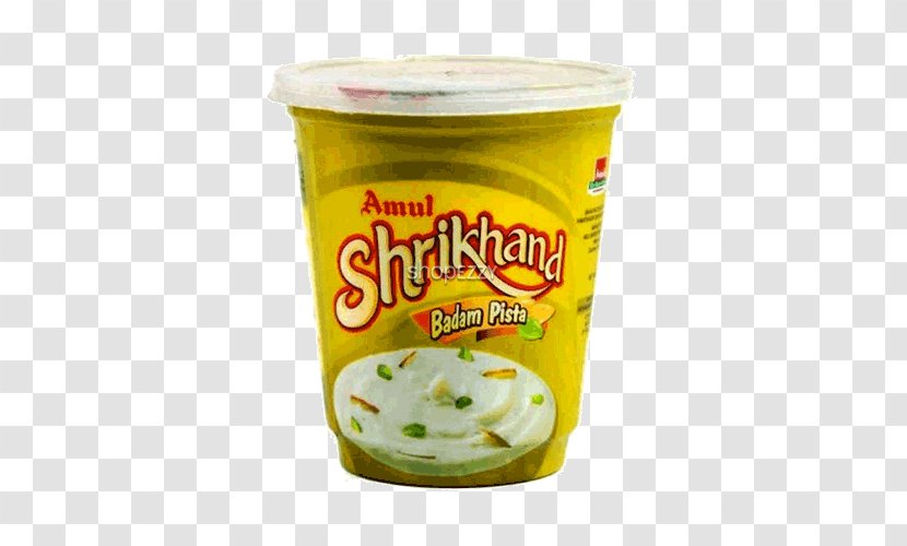 Shrikhand Milk Lassi Amul Yoghurt - Vegetarian Food Transparent PNG