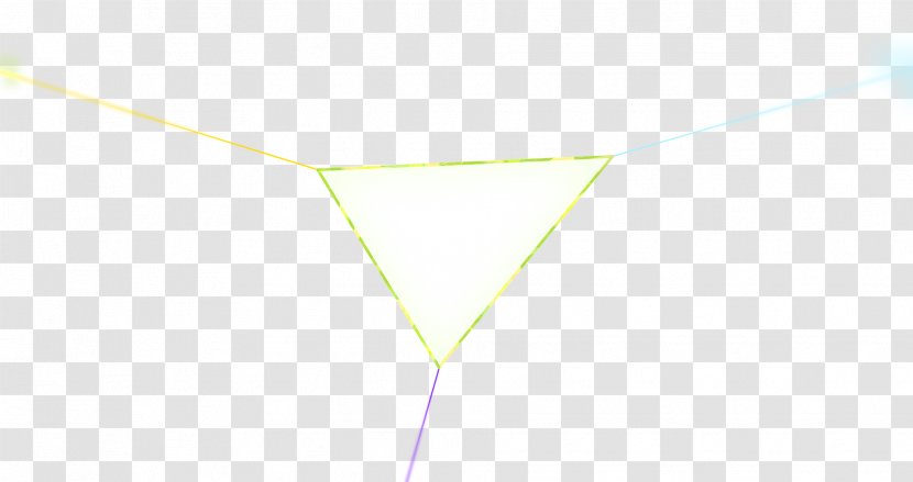 Yellow Necklace Angle - Grass - Green Simple Triangle Irregular Graphics Transparent PNG