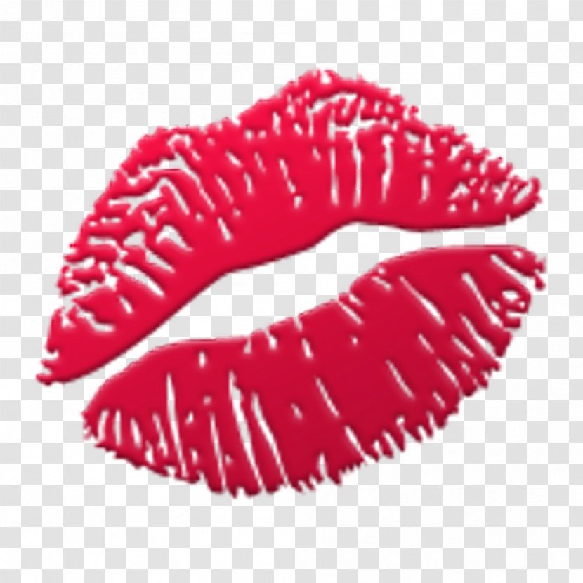 Emoji Kiss Sticker Lip - Smiley Transparent PNG