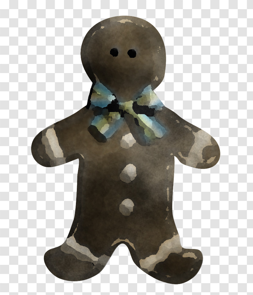 Brown Gingerbread Toy Pattern Figurine Transparent PNG