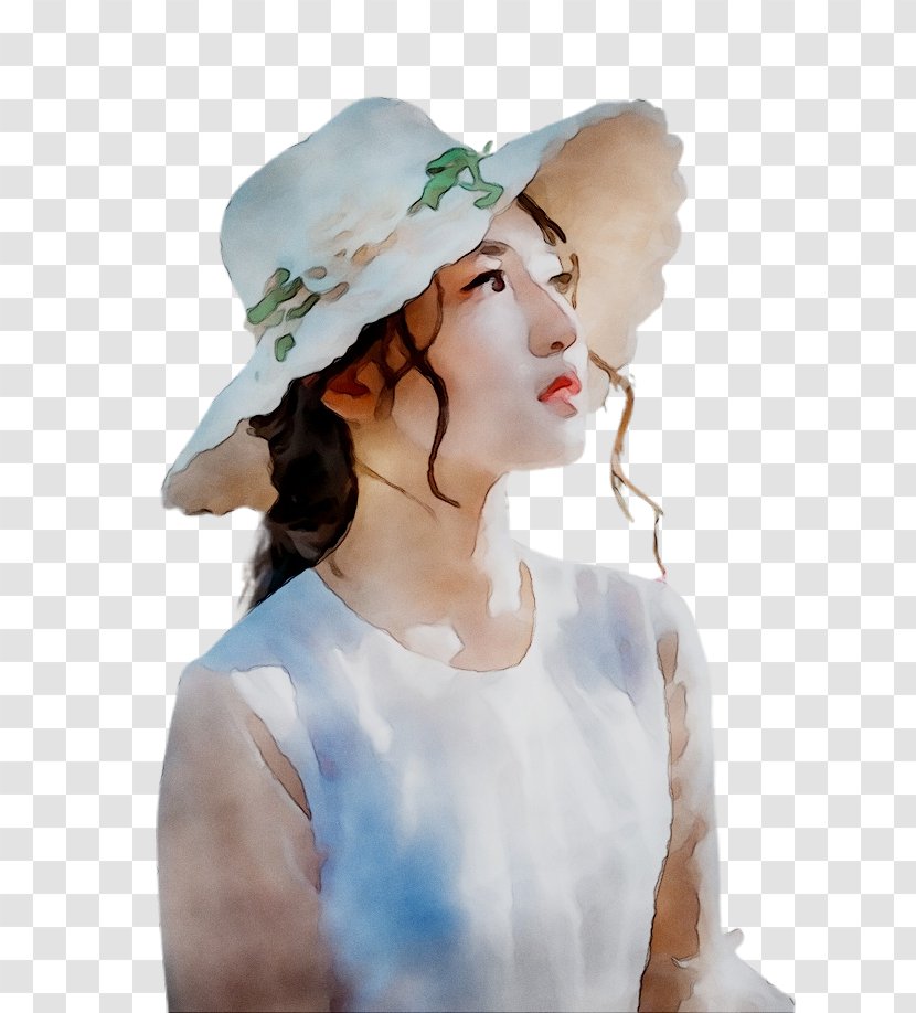 Sun Hat Illustration - White Transparent PNG