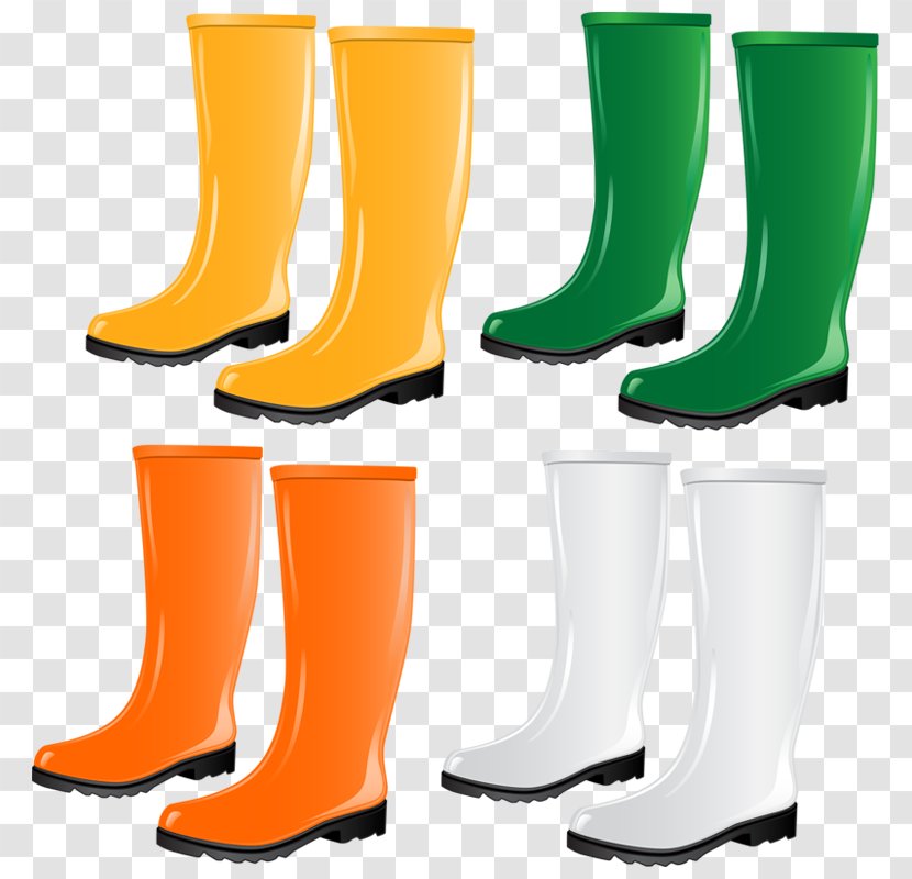 Boot Clothing Clip Art - Fashion Accessory - Colored Boots Transparent PNG