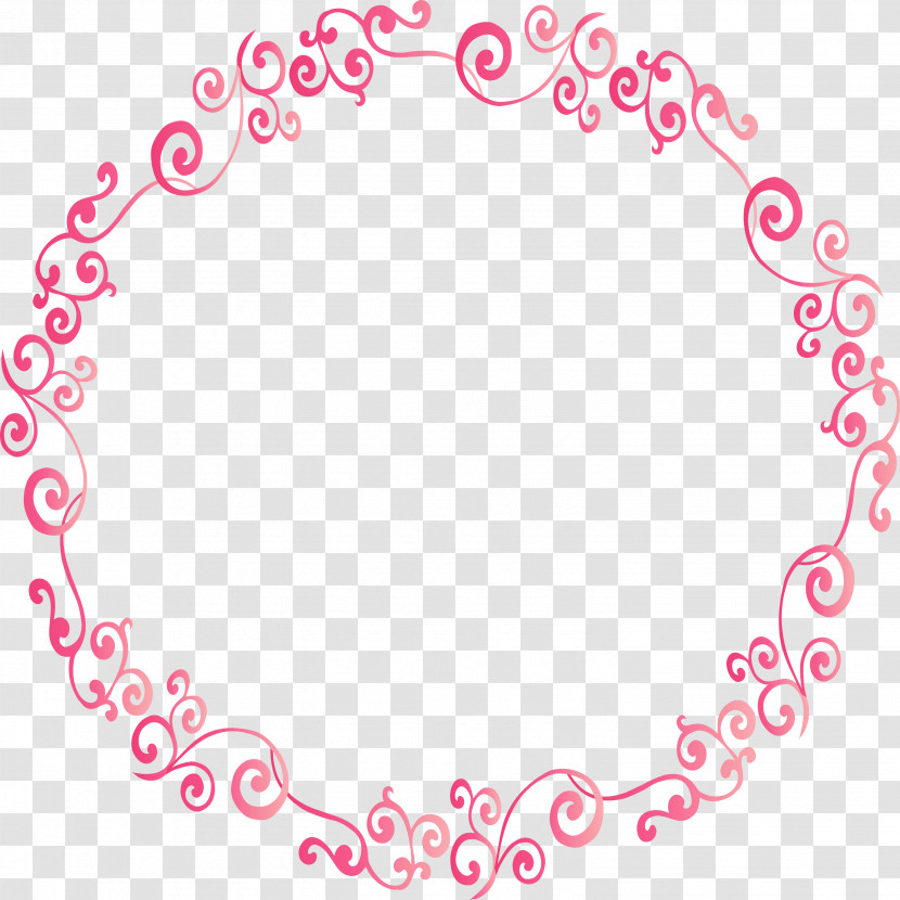 Circle Frame Transparent PNG