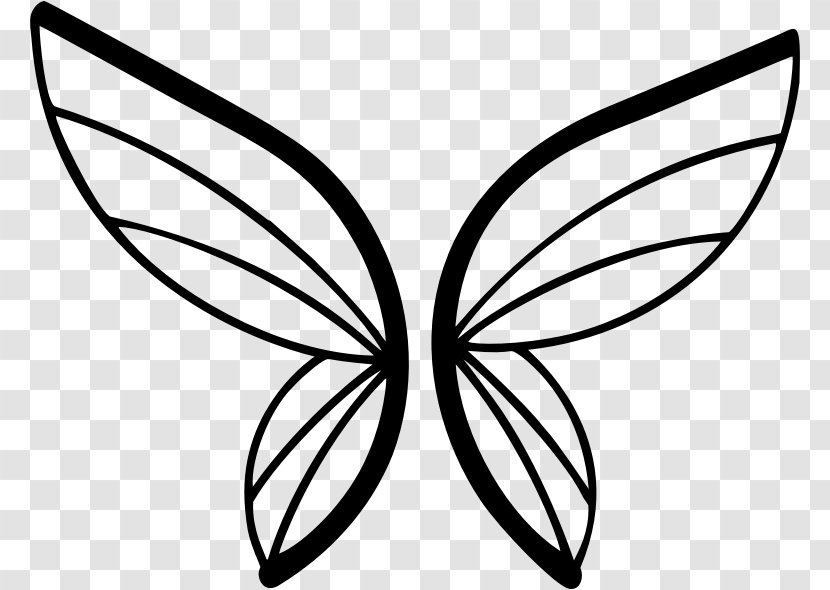 Butterfly Insect Silhouette Clip Art - Symmetry Transparent PNG