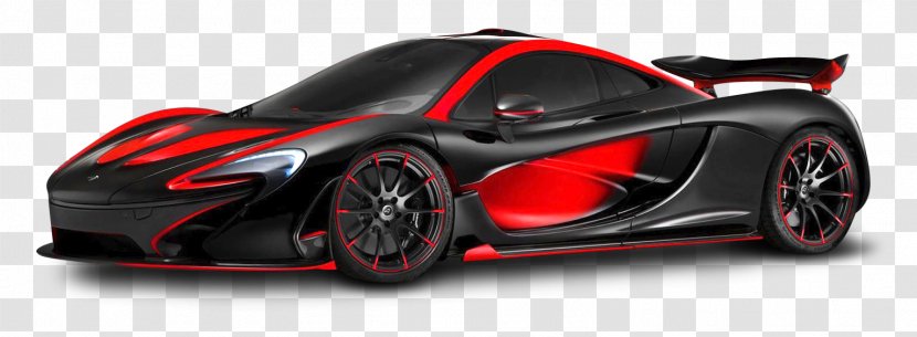McLaren Automotive P1 F1 GTR Supercar - Design - Red Mclaren Special Operations Car Transparent PNG
