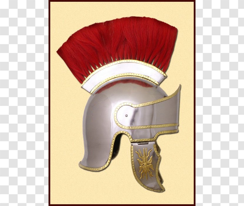Attic Helmet Corinthian Galea Ancient Rome - Thraex Transparent PNG