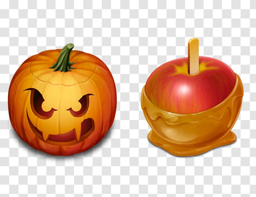 Jack-o'-lantern Halloween Pumpkin Calabaza Trick-or-treating - Jack O Lantern - Mouse Click Transparent PNG