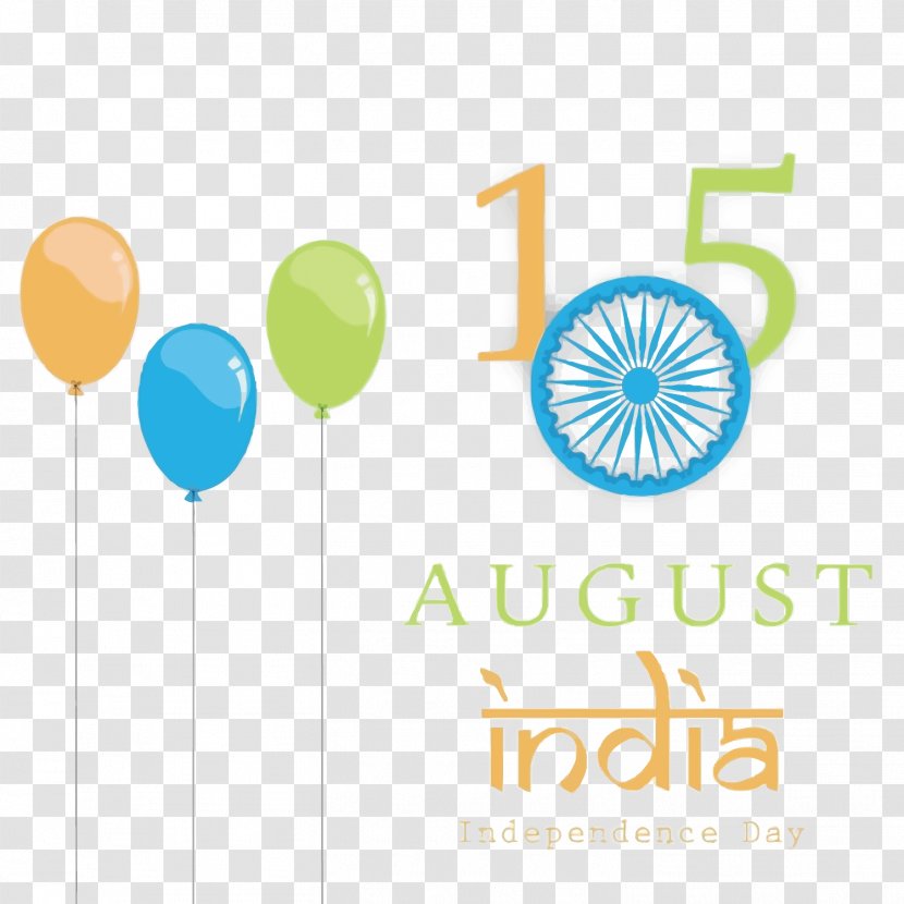 Indian Independence Day Movement August 15 - National - Vector Balloon India Transparent PNG