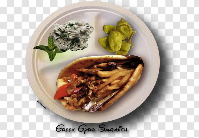 Gyro Breakfast Shawarma Vegetarian Cuisine Plate Transparent PNG