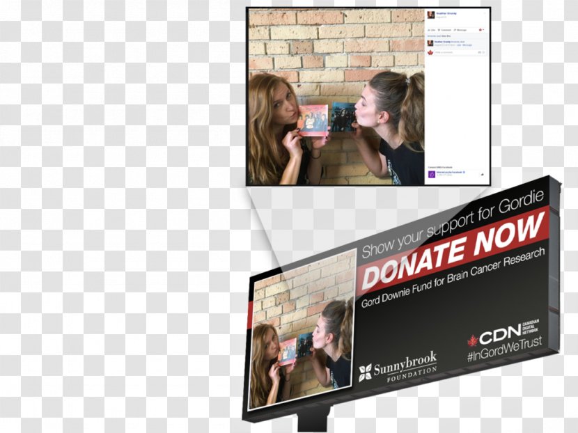Display Advertising Digital Billboard Web Banner - Brand - Gord Transparent PNG