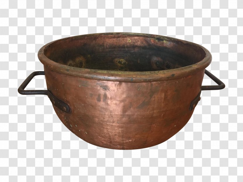 Copper Cauldron Patina Bar Stool - Cookware - Small Stools Transparent PNG